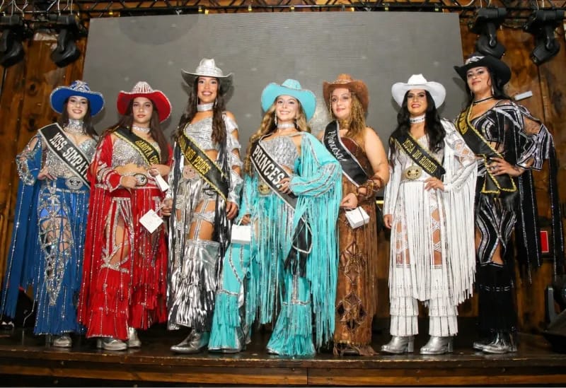 Brilhou na escolha da Corte do Sertãozinho Rodeio Fest 2026